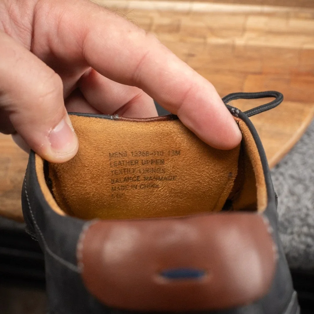 Florsheim Man's Size 13 M Oxfords Norwalk Plain Toe Oxford EUC‎
